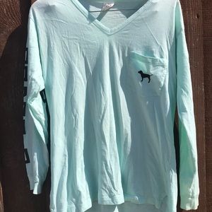 Pink VS long sleeve tee